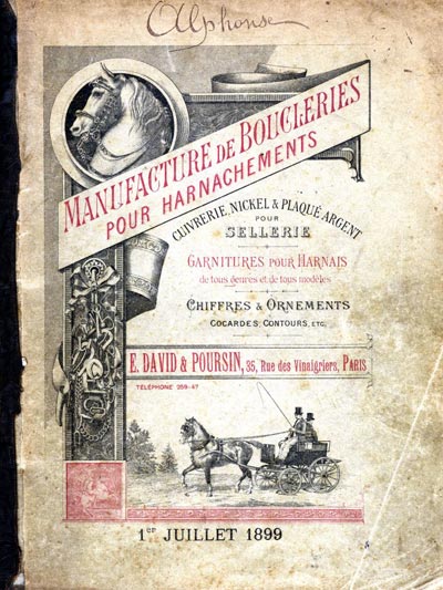 premiere page du catalogue cheval