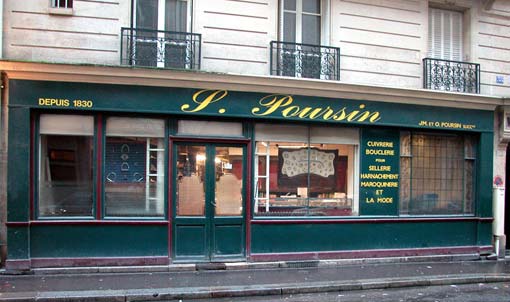 Maison poursin paris